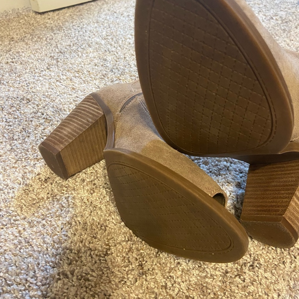Jessica Simpson open toed booties